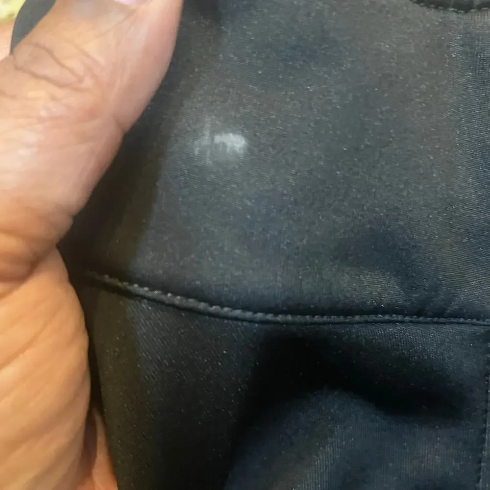 The North Face Mens‎ L Soft Shell Full Zip Jacket Corporate Logo Black